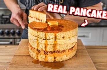 6 Million Subscriber Special: American Pancake Layer Cake