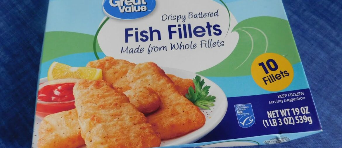 Pollock Fish, Great Value Fish Fillets, McDonald’s fish sandwich, Coated Pollock Fish