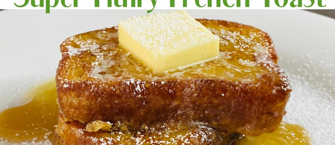 How To Make Super Fluffy Pound Cake French Toast | French Toast Recipe