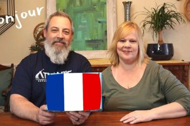 AMERICANS TRY FRENCH SNACKS | SNACKCRATE FRANCE REVIEW