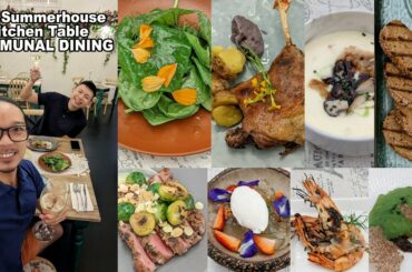 The Summerhouse Kitchen Table Communal Dining