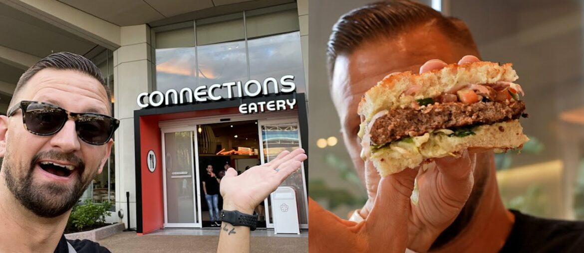 Trying New Food At Disney World! | Connections Cafe & Eatery Soft Opens At EPCOT & Food Review! Trying New Food At Disney World! | Connections Cafe & Eatery Soft Opens At EPCOT & Food Review!