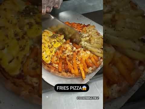 FRENCH FRIES PIZZA STREET FOOD #shorts #disefoodie #pizza FRENCH FRIES PIZZA STREET FOOD #shorts #disefoodie #pizza
