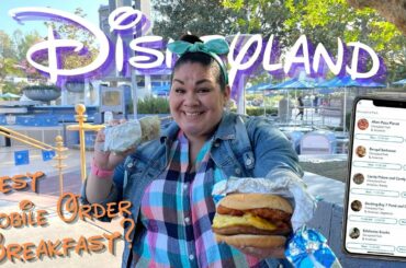Best Quick Service Breakfast at Disneyland!