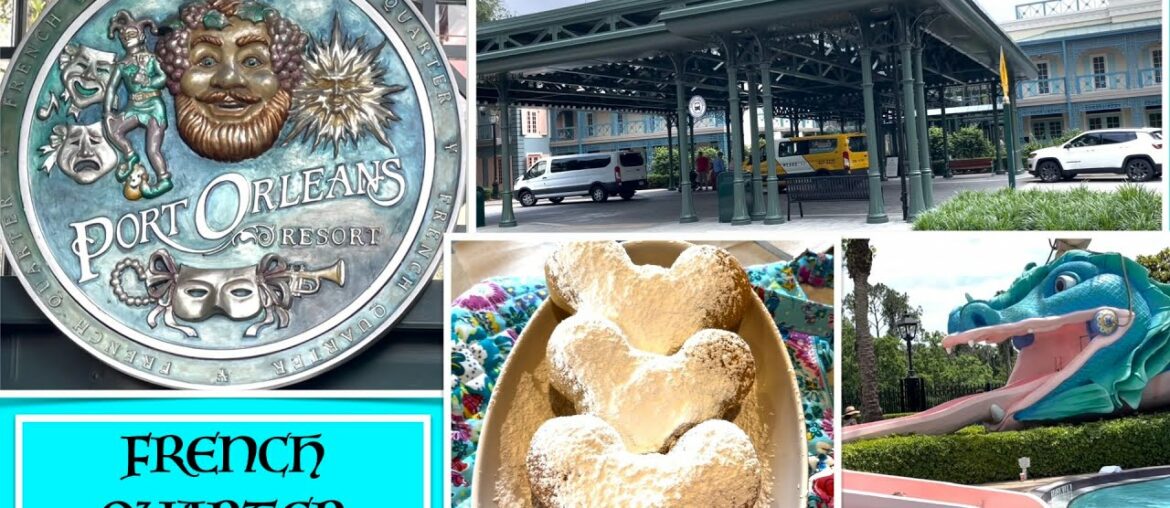 Disney's Port Orleans Resort – French Quarter / FULL Walking Tour of Resort, Dining & Pool Disney's Port Orleans Resort - French Quarter / FULL Walking Tour of Resort, Dining & Pool