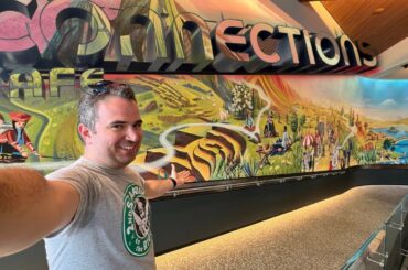 Connections Cafe Opening Day! Disney World NEW Restaurant!