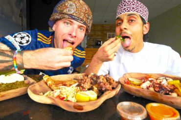 Authentic ZANZIBAR FOOD in OMAN!! East African Food Tour in Muscat, Oman!!