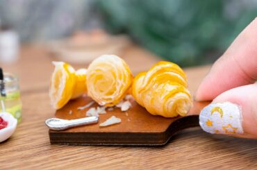 Yummy Miniature French Croissant Recipe - ASMR Cooking Mini Food
