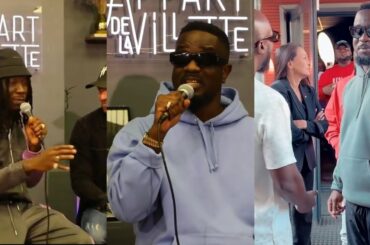 Sarkodie, Stonebwoy others Storm Paris For Accra in Paris Show