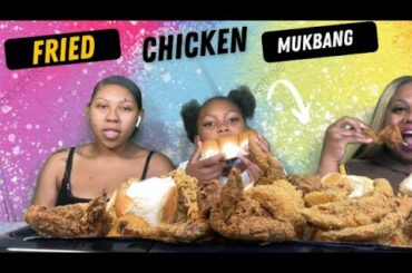 FRIED FOOD FEAST W/ FRIED CHICKEN, FRIED FISH, FRIED OYSTERS, AND FRENCH FRIES