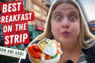 The BEST Breakfast on Las Vegas Strip.... Mon Ami Gabi French Bistro