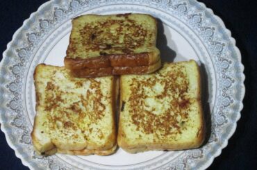 Chickpea Tomato French Toast Sandwich / Dinner Recipes / Snack Recipes / Chickpea Recipes 1122