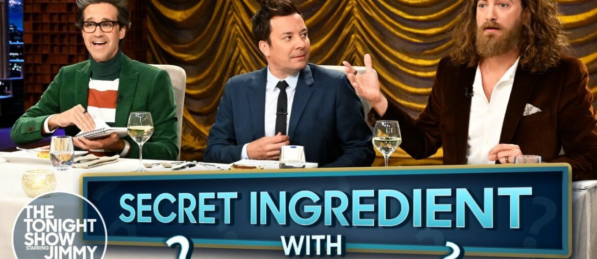 Secret Ingredient with Rhett & Link | The Tonight Show Starring Jimmy Fallon Secret Ingredient with Rhett & Link | The Tonight Show Starring Jimmy Fallon