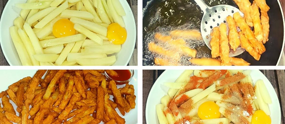 Easy Egg French Fries – Crispy Egg French Fries Recipe – Egg Snacks Recipe – by Taste in Kitchen Easy Egg French Fries - Crispy Egg French Fries Recipe - Egg Snacks Recipe - by Taste in Kitchen