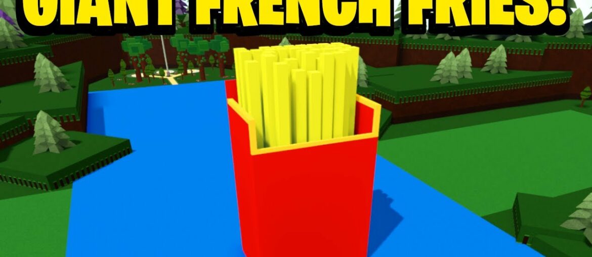 I Built A Giant Box Of Fast Food French Fries In Build A Boat For Treasure In Roblox I Built A Giant Box Of Fast Food French Fries In Build A Boat For Treasure In Roblox