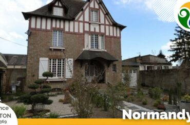 FRENCH CHARACTER HOME - 6 bedroom town house in Normandy for sale