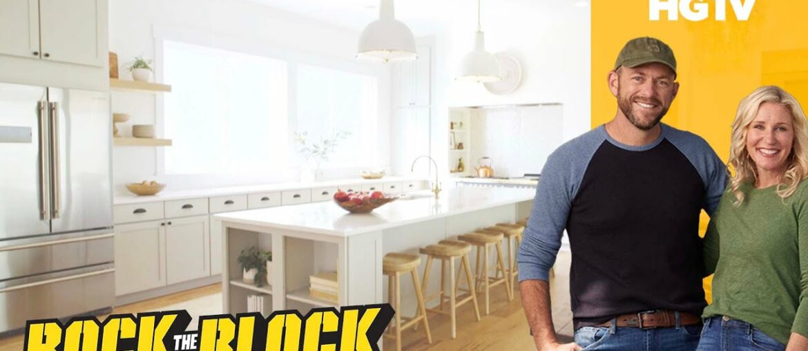 HUGE Modern Family Kitchen Remodel | Rock The Block | HGTV HUGE Modern Family Kitchen Remodel | Rock The Block | HGTV