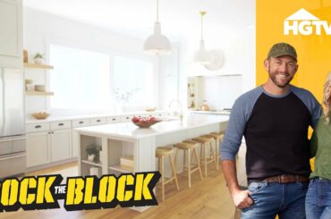 HUGE Modern Family Kitchen Remodel | Rock The Block | HGTV