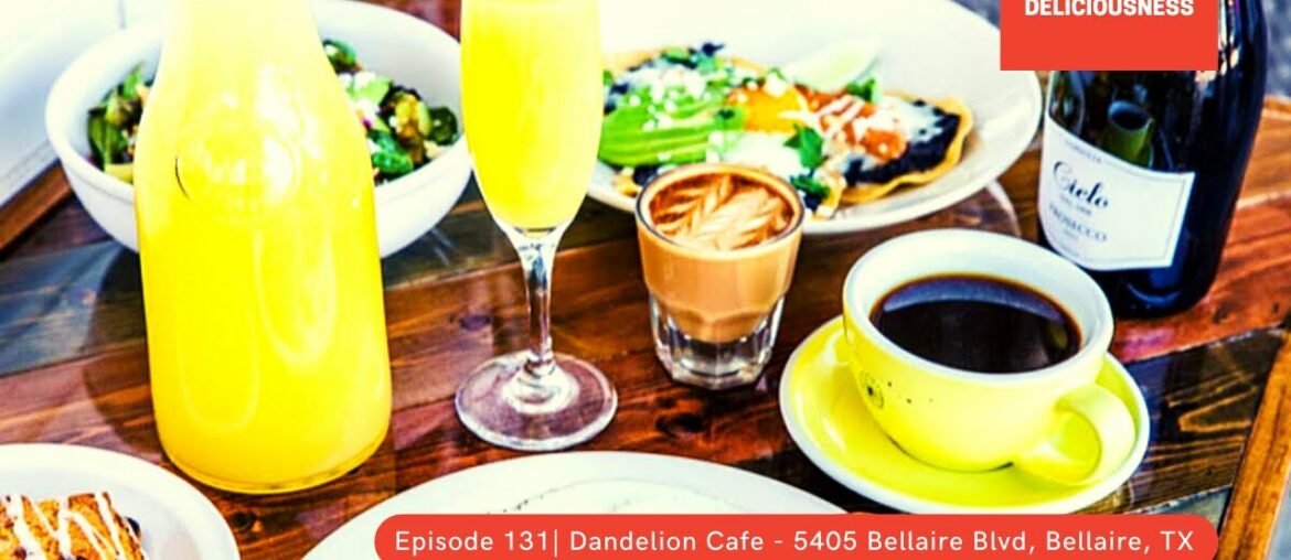 FKN DELICIOUSNESS eats BRUNCH at DANDELION CAFE | Houston, TX