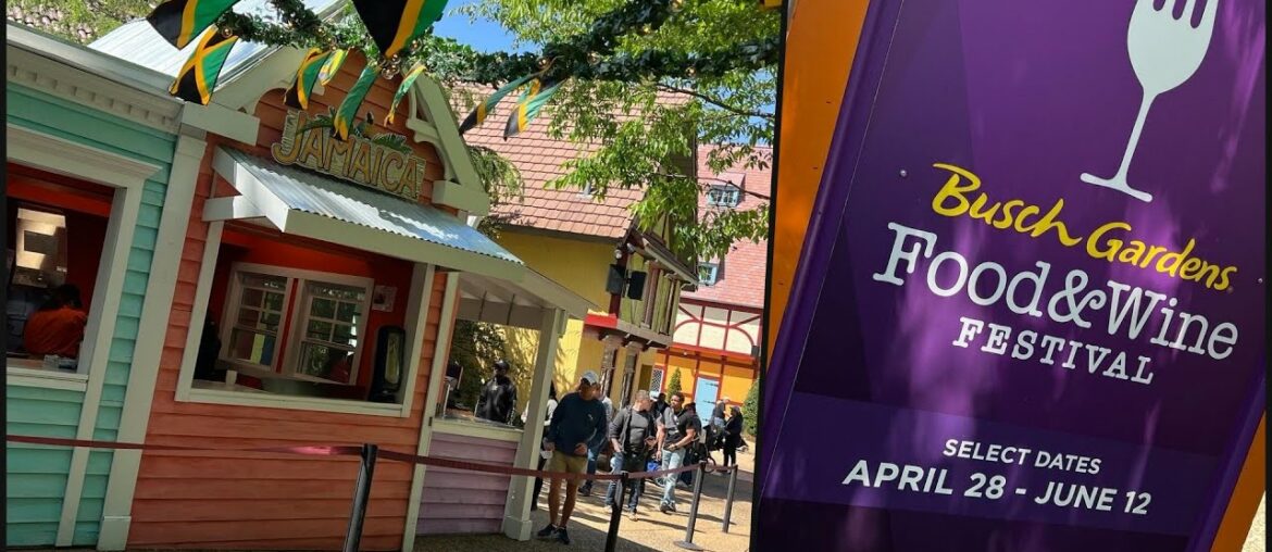Busch Gardens Williamsburg Food and Wine Festival 2022! Busch Gardens Williamsburg Food and Wine Festival 2022!