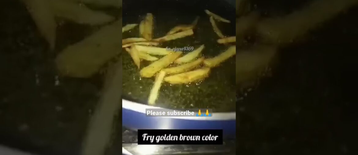 french fry recipe| how to make french fry| aloo ke french fry kaise banaye| #shorts #ytshorts