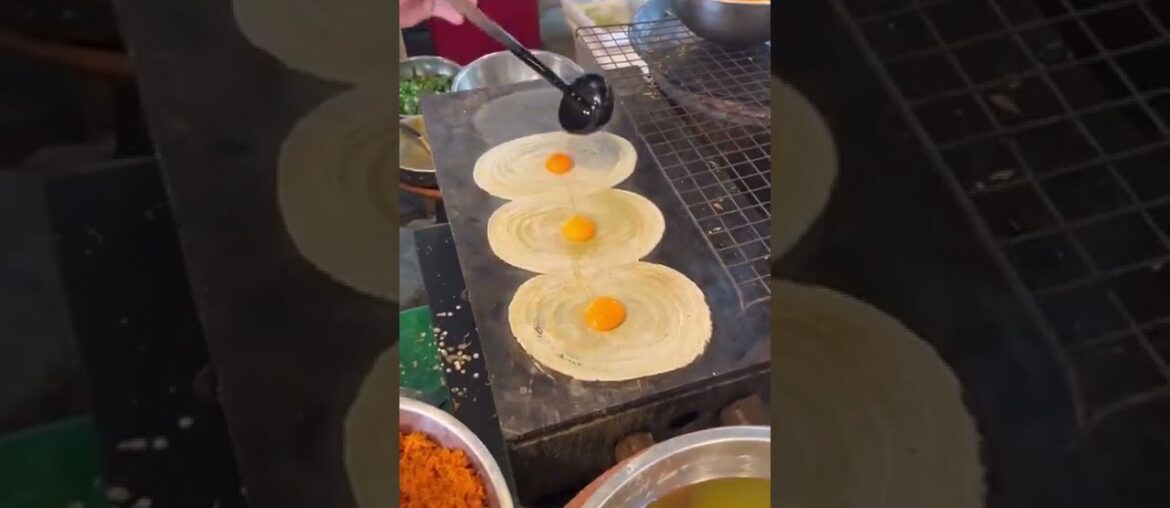 Delicious Crepes Making in Thailand Delicious Crepes Making in Thailand