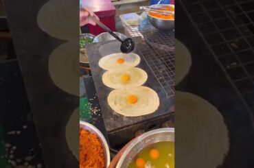 Delicious Crepes Making in Thailand