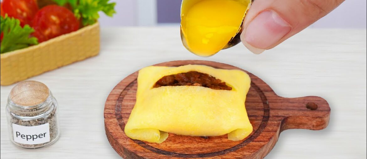 Tiny Cooking | Satisfying Miniature French Tacos Recipe | Famous Food Made by Tiny Cooking Tiny Cooking | Satisfying Miniature French Tacos Recipe | Famous Food Made by Tiny Cooking