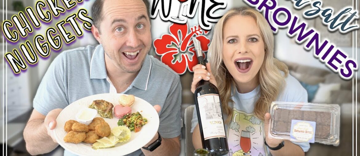 LOTS OF NEW ITEMS IN THIS TRADER JOE'S TASTE TEST | VEGAN RAVIOLI, WINE, BROWNIES LOTS OF NEW ITEMS IN THIS TRADER JOE'S TASTE TEST | VEGAN RAVIOLI, WINE, BROWNIES
