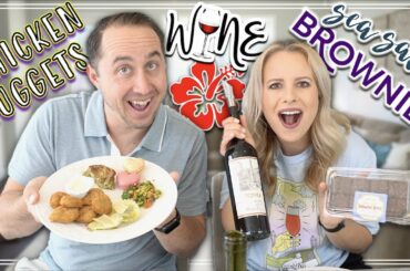 LOTS OF NEW ITEMS IN THIS TRADER JOE'S TASTE TEST | VEGAN RAVIOLI, WINE, BROWNIES