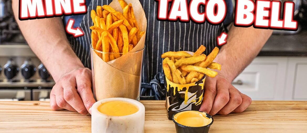 Making Taco Bell Nacho Fries at Home | But Better Making Taco Bell Nacho Fries at Home | But Better