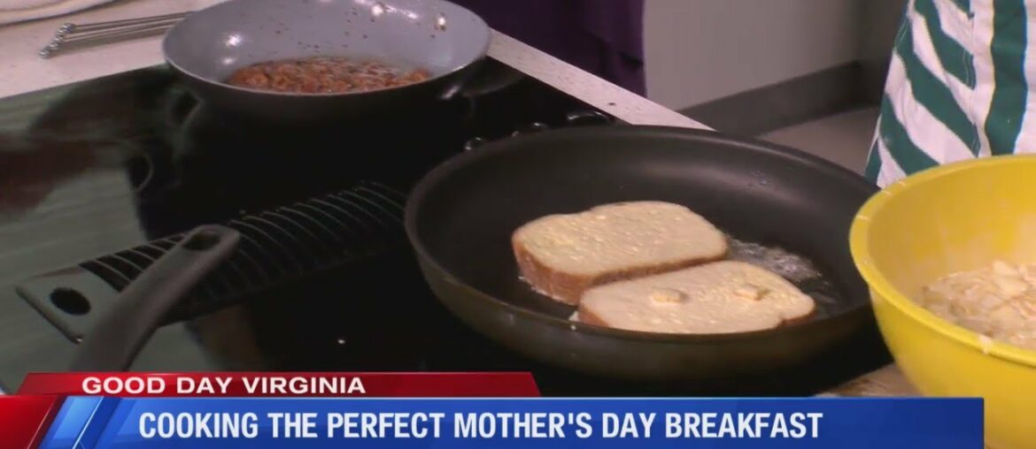 Chef T shares recipe for cereal milk French toast with bacon praline syrup for Mother's Day Chef T shares recipe for cereal milk French toast with bacon praline syrup for Mother's Day