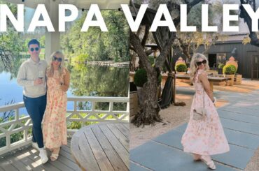 Napa Valley California Vlog | Napa Valley Wine Tasting And Food Plus RESTORATION HARDWARE!