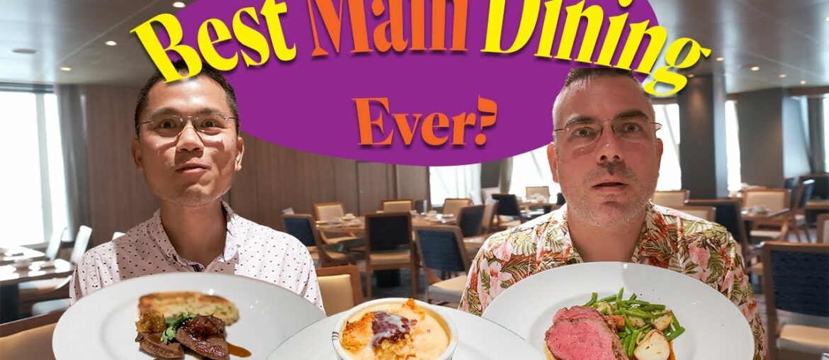 Cruise Food | Main Dining Room on Carnival Panorama