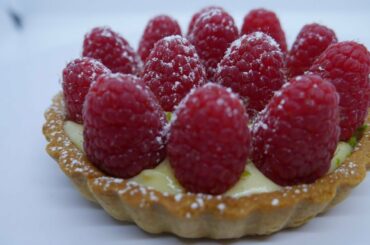 French Raspberry Tartelette Recipe | Creme Patissiere