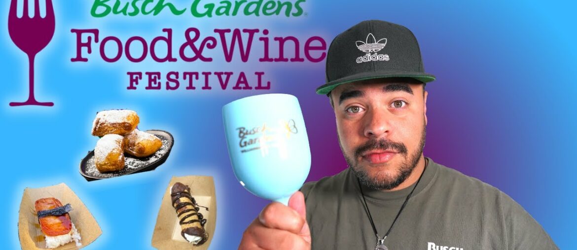 Opening Weekend of Food & Wine Festival at Busch Gardens Williamsburg Opening Weekend of Food & Wine Festival at Busch Gardens Williamsburg