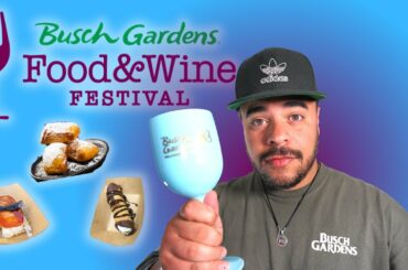 Opening Weekend of Food & Wine Festival at Busch Gardens Williamsburg