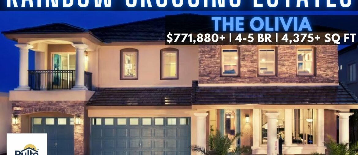 The Olivia at Rainbow Crossing Estates | 4-5 BR + Loft | Dual Master | Southwest New Homes | $772K+ The Olivia at Rainbow Crossing Estates | 4-5 BR + Loft | Dual Master | Southwest New Homes | $772K+