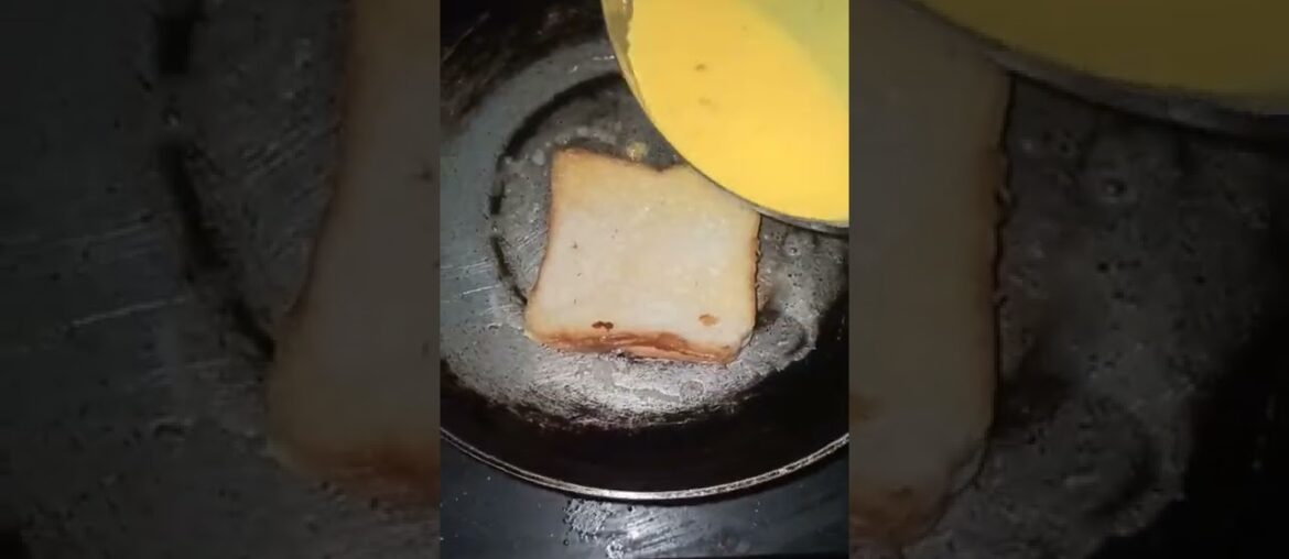 vegetarian french toast #breakfast #easy #recipe #shorts #food