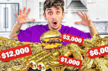 I Ate the Worlds Most Expensive Food (24K GOLD)