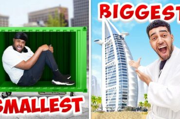 WORLD'S BIGGEST VS SMALLEST HOTEL