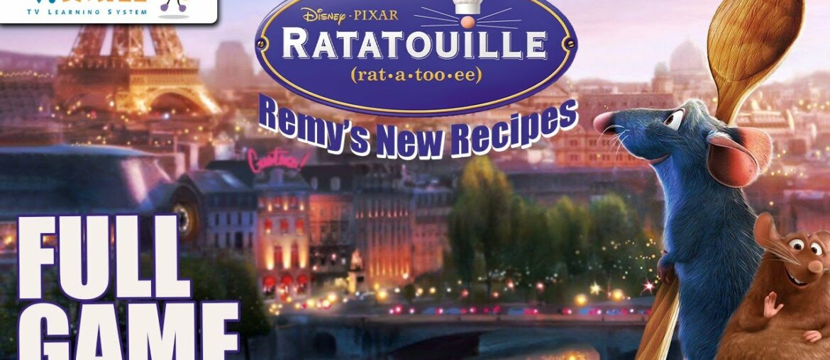 Disney-Pixar's Ratatouille: Remy's New Recipes (V.Smile) - Full Game HD Walkthrough - No Commentary