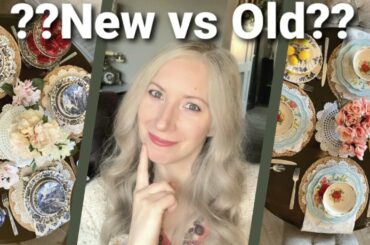 VINTAGE DISHES: PROS AND CONS/ Tips for choosing ANTIQUE VS NEW / French Country + Farmhouse
