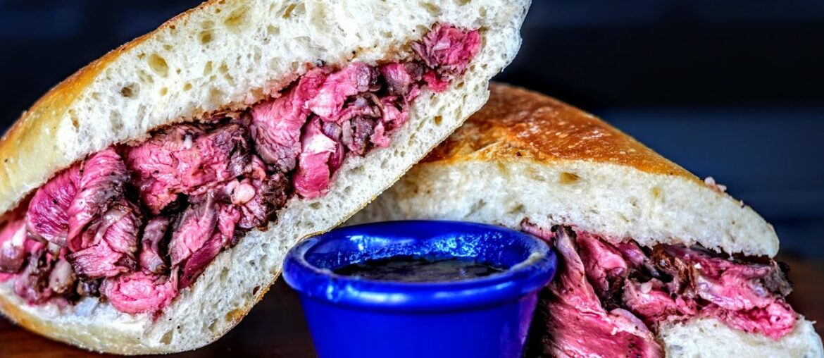Amazing Chuck Roast French Dip Recipe | Pit Boss Ultimate Griddle | Homemade from scratch Au Jus