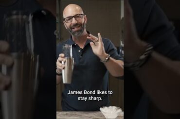 WHY does James Bond prefer it shaken, and not stirred? #shorts