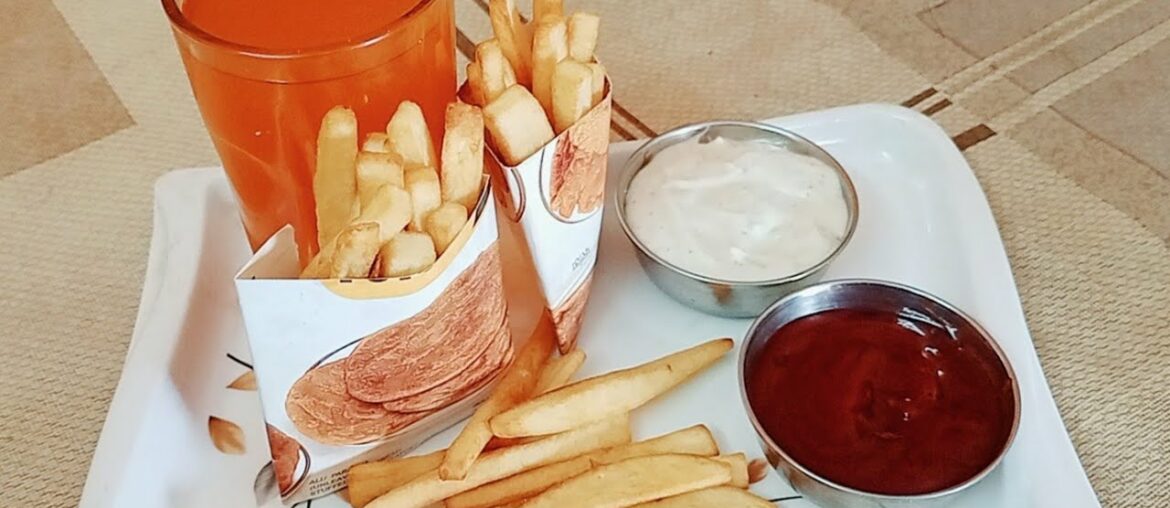 French fries recipe video [STEP BY STEP]