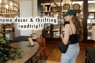 home decor & thrift shopping road trip! | XO, MaCenna Vlogs