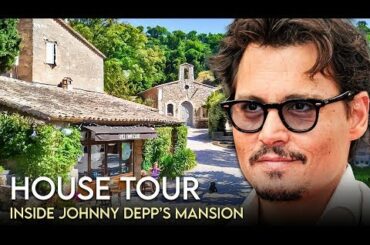 Johnny Depp   House Tour   $100 Million French Mansion & More