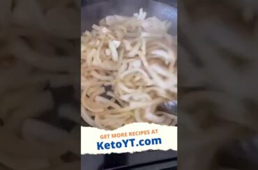 French Onion Pork Chops - Keto Recipes #keto #shorts