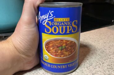 Amy's Soups Hearty French Country Vegetable | A Simple Review From Traver Recipes